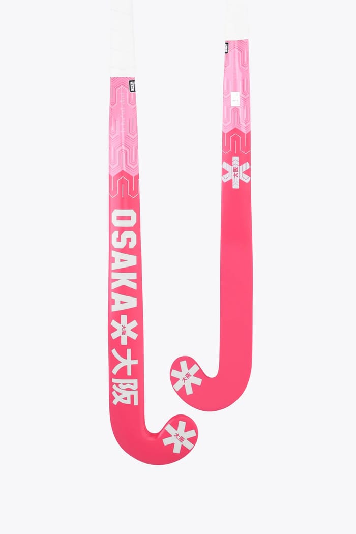 Osaka Indoor Hockey Stick Pro Bow GF | Hot Pink hockeystick — foto 1