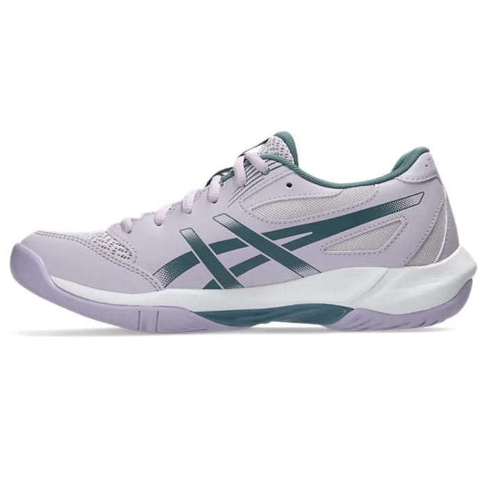 Asics GEL-Rocket 12 - Dahlia/Foggy Teal - Dames hockeyschoen, foto 5