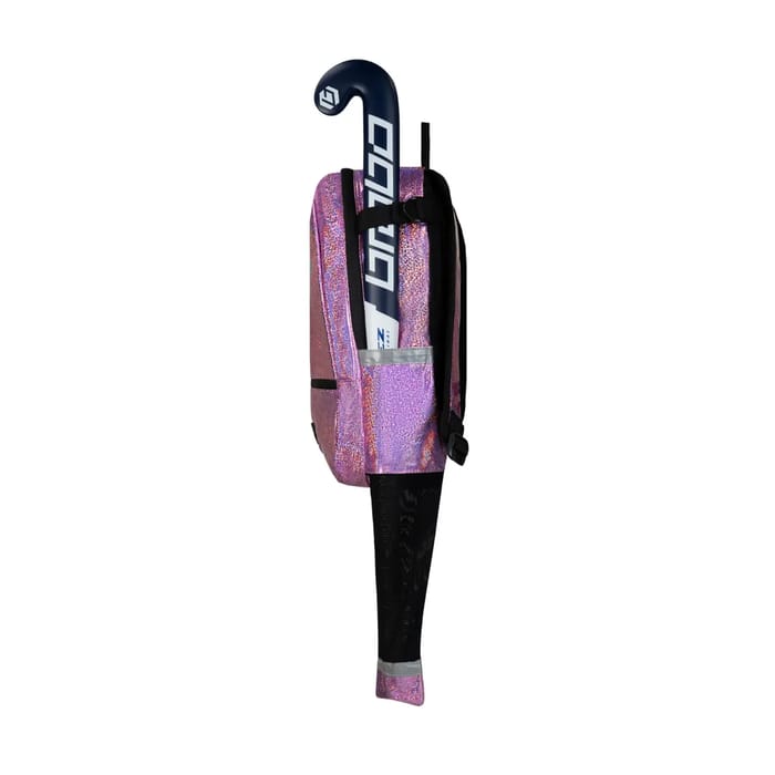 Brabo Backpack FUN Glitter Pink hockeytas — foto 6