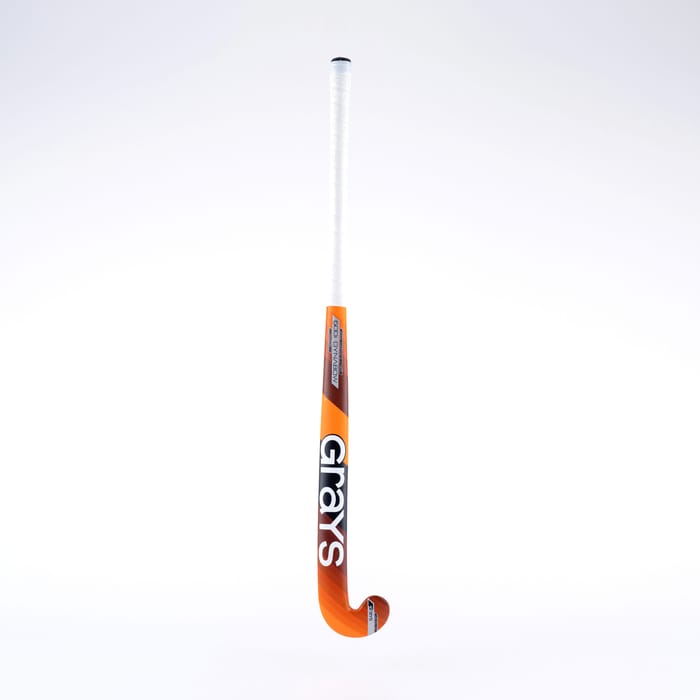 Grays 600i Dynabow – indoor – oranje/zwart/wit hockeystick — foto 2