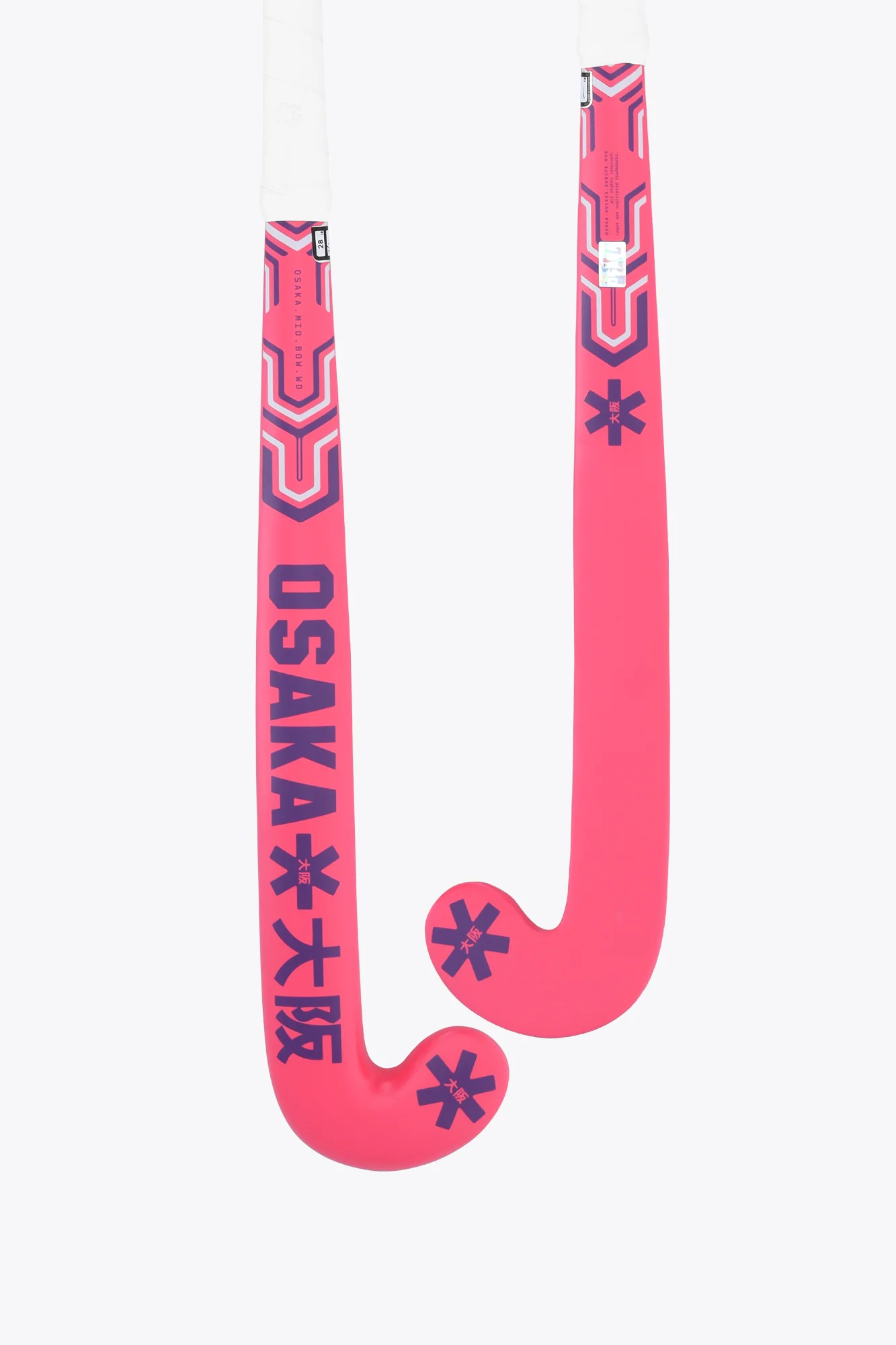 Osaka Field Hockey Stick Mid Bow WD | Hot Pink hockeystick — foto 1