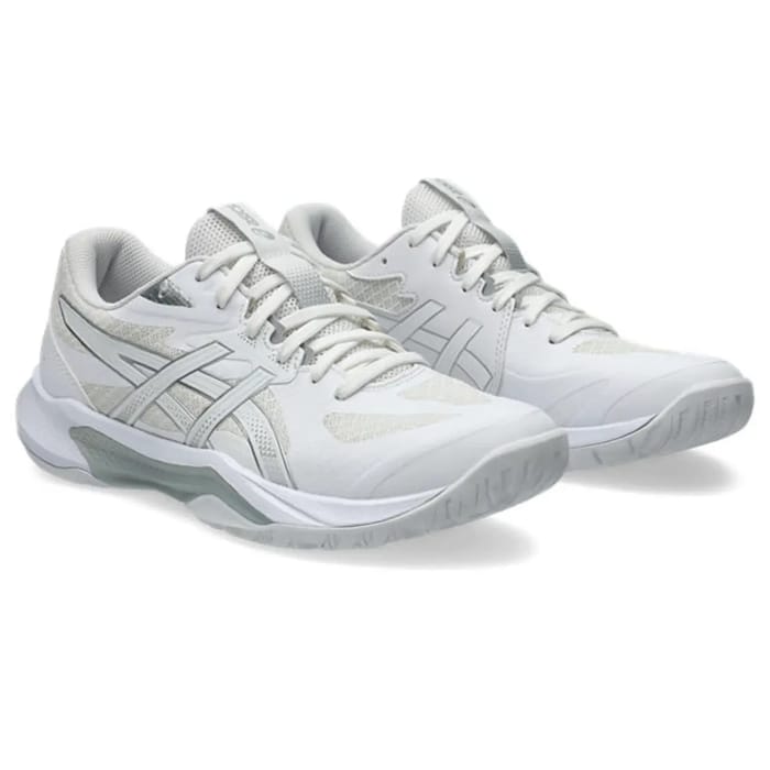 Asics GEL-Tactic 13 - White/Pure Silver - Dames hockeyschoen — foto 2
